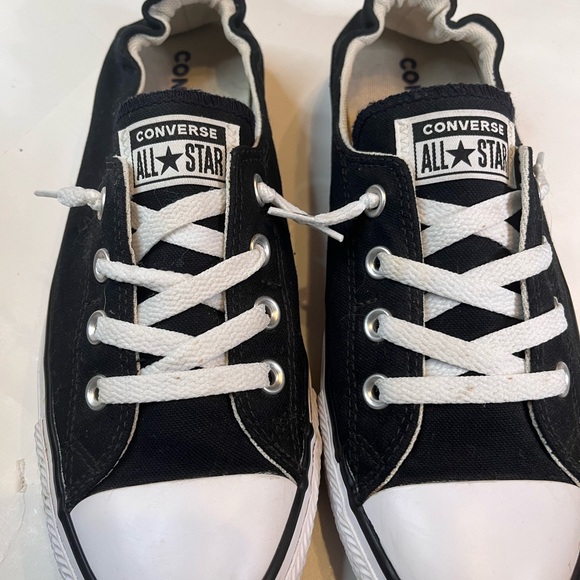 Converse Women’s Chuck Taylor All Star Shoreline Sneakers Size 10. Black Slip On - Picture 8 of 10